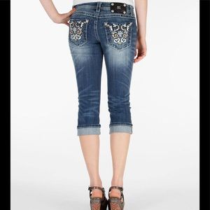 Miss Me cuffed Capri JP5395P2 🌸